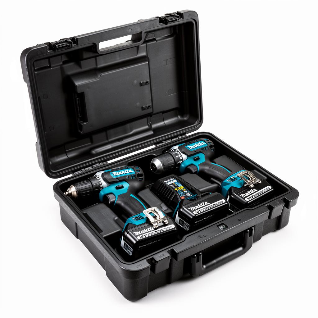 Makita 18V combiset in koffer