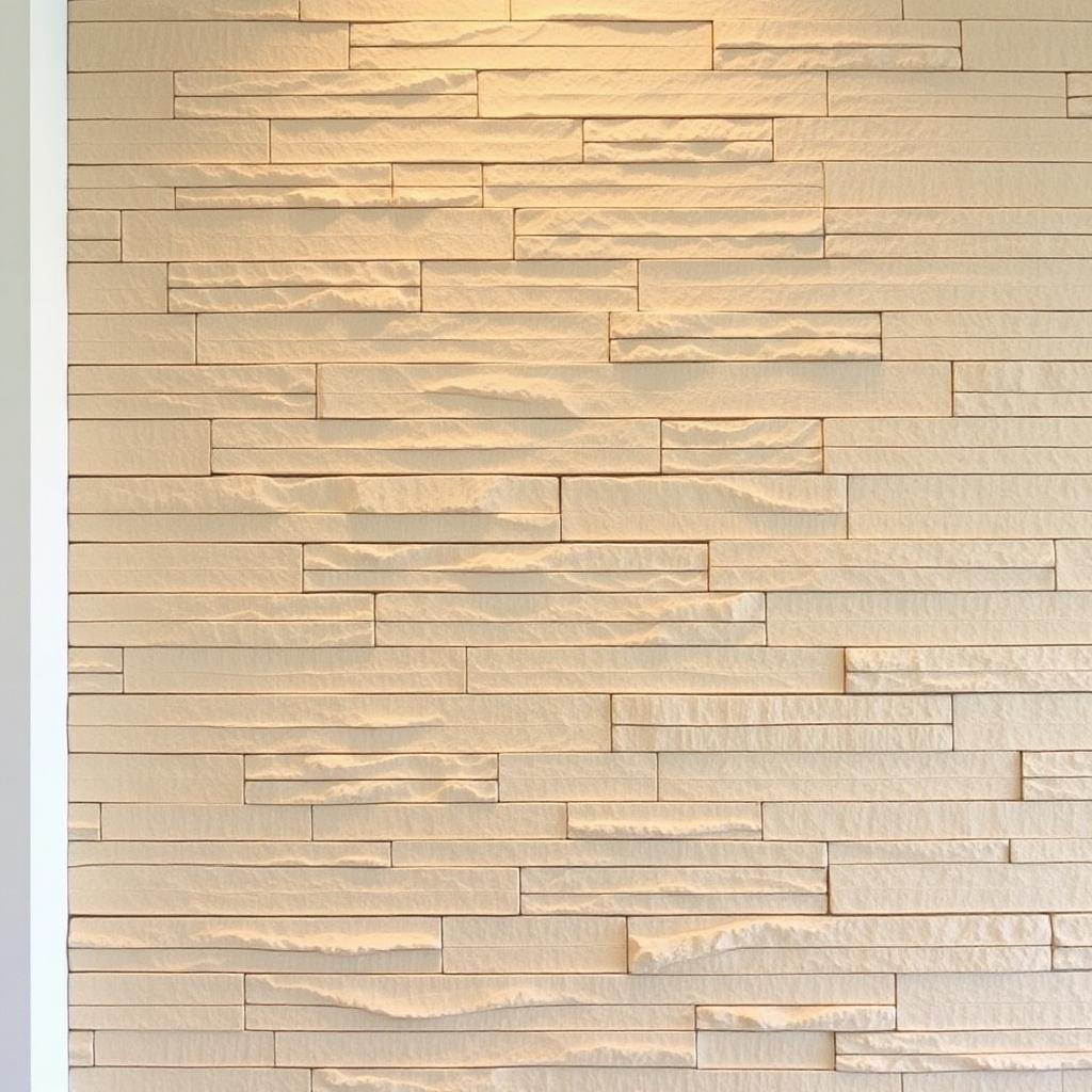 Stenen wandstrips